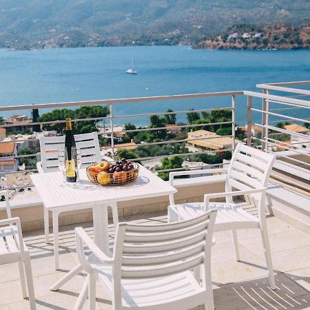 Kalavria Luxury Suites - Magnificent Sea View Of Poros Pórosz Kültér fotó