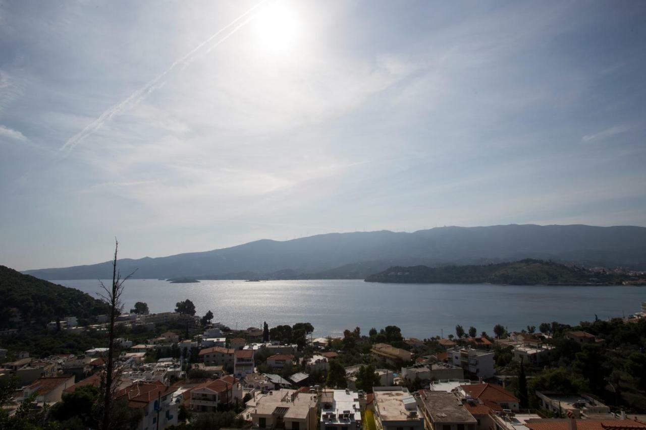 Kalavria Luxury Suites - Magnificent Sea View Of Poros Pórosz Kültér fotó