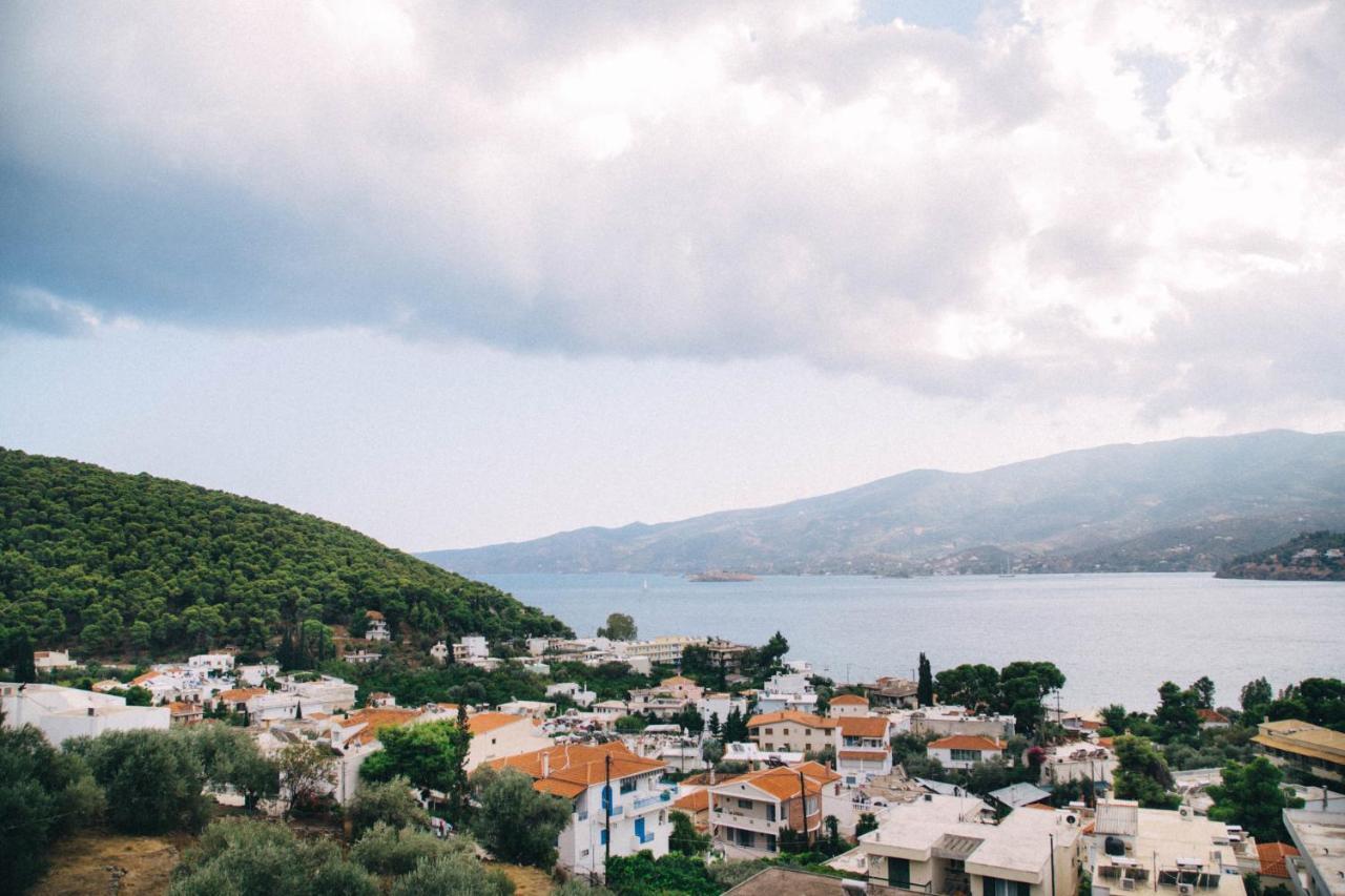 Kalavria Luxury Suites - Magnificent Sea View Of Poros Pórosz Kültér fotó